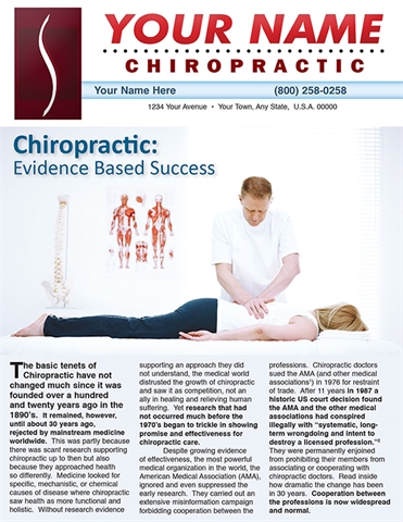 Chiropractic: Evidence Based Success